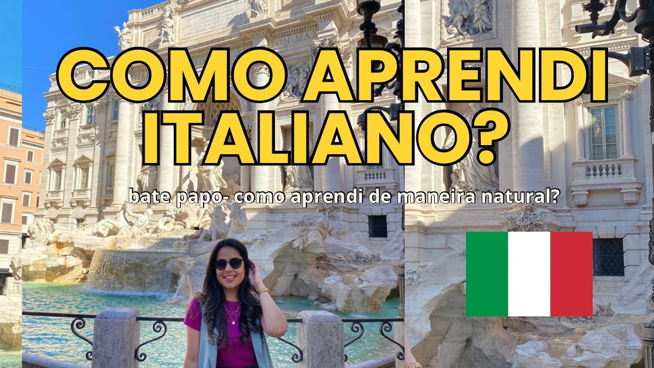 COMO APRENDI ITALIANO online, grátis e de maneira natural.