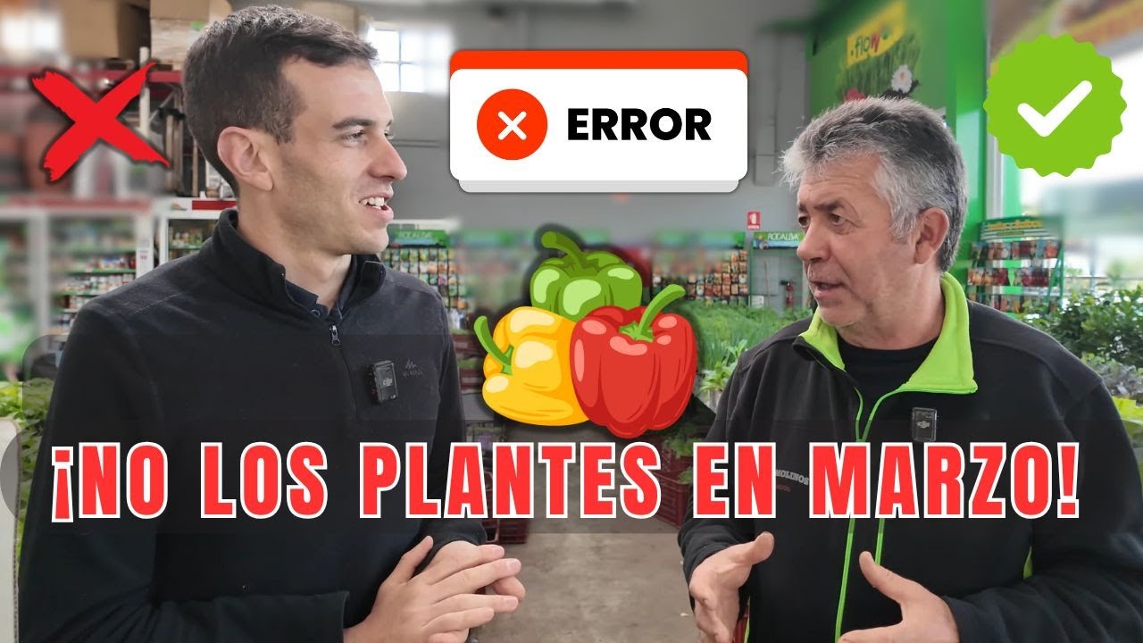👉 Cómo Plantar PIMIENTOS Paso a Paso (Fechas, Errores y Trucos)