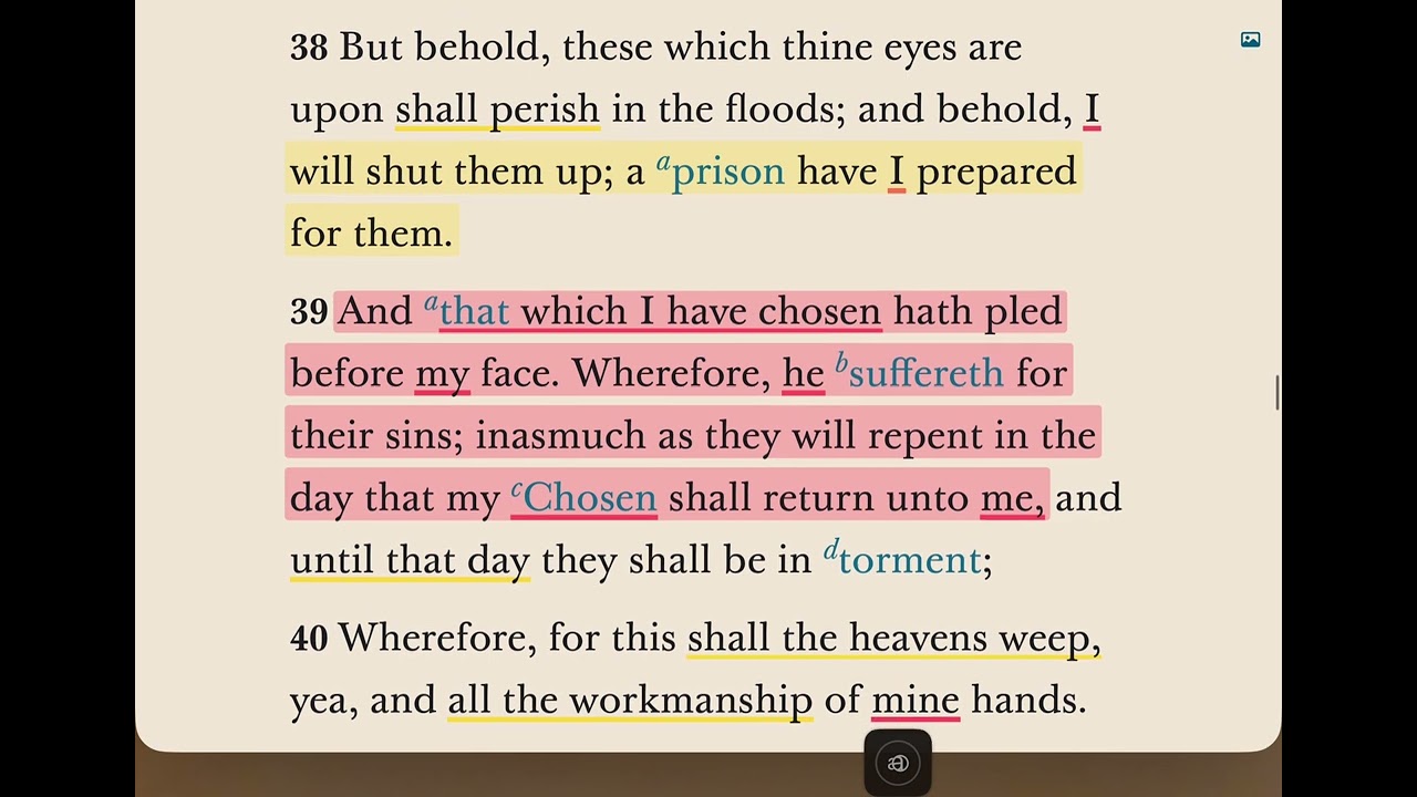 CFM S3E50. Moses 7:36-47. “And the heavens wept”
