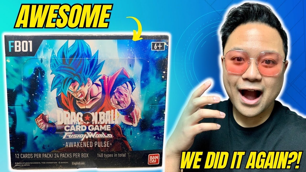 We Did It AGAIN?! Dragon Ball Super Fusion World Awakened Pulse Booster Box Opening