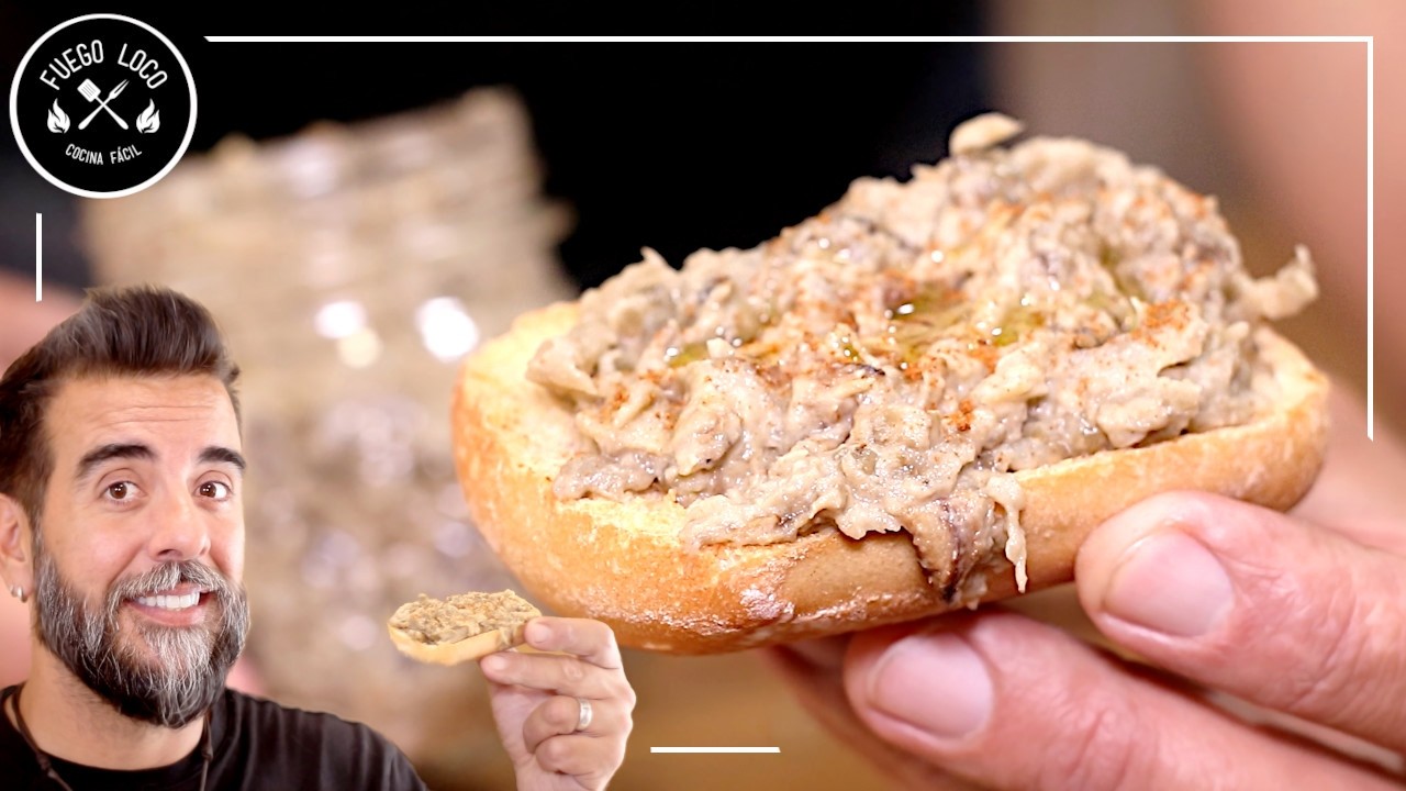🤫 Descubre el Paté de Berenjena Casero FÁCIL, SALUDABLE y Delicioso! (Baba Ganush)