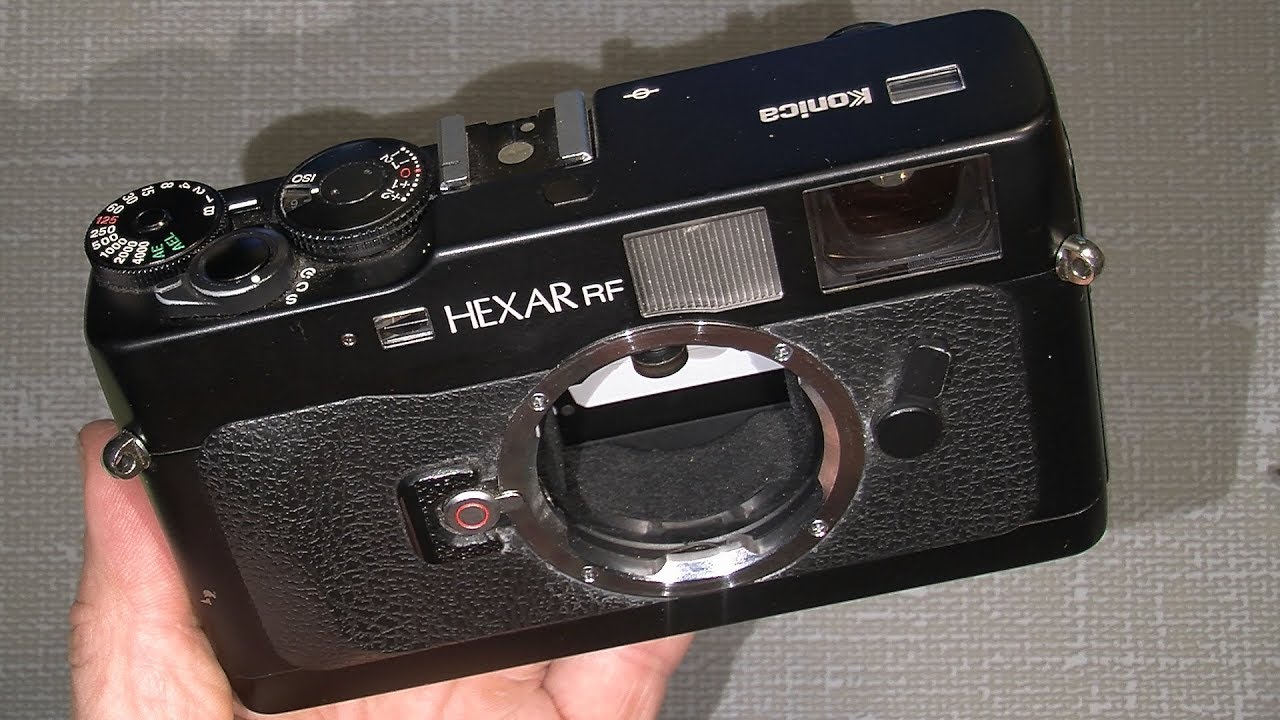 How to Adjust the rangefinder in Konica Hexar RF