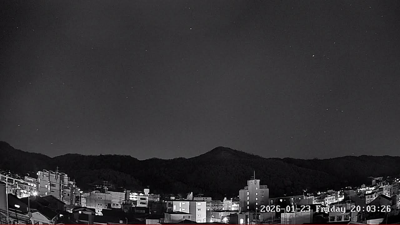 京都府京都市左京区大文字山ライブカメラ Kyoto Kyotoshi Live camera.world.cam