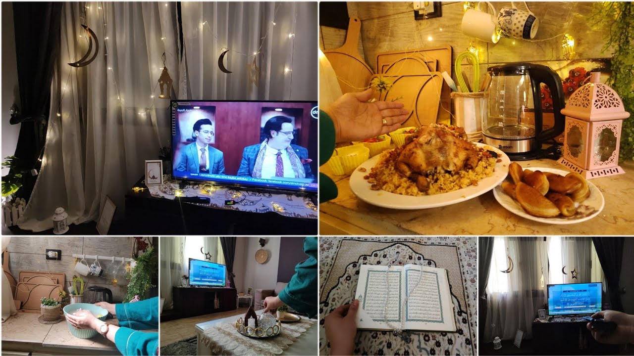 روتين يوم في رمضان🌙هو دا اللي انا أحبه لبيتي محدش فينا مايحبش الراحه(قمه البهجة)