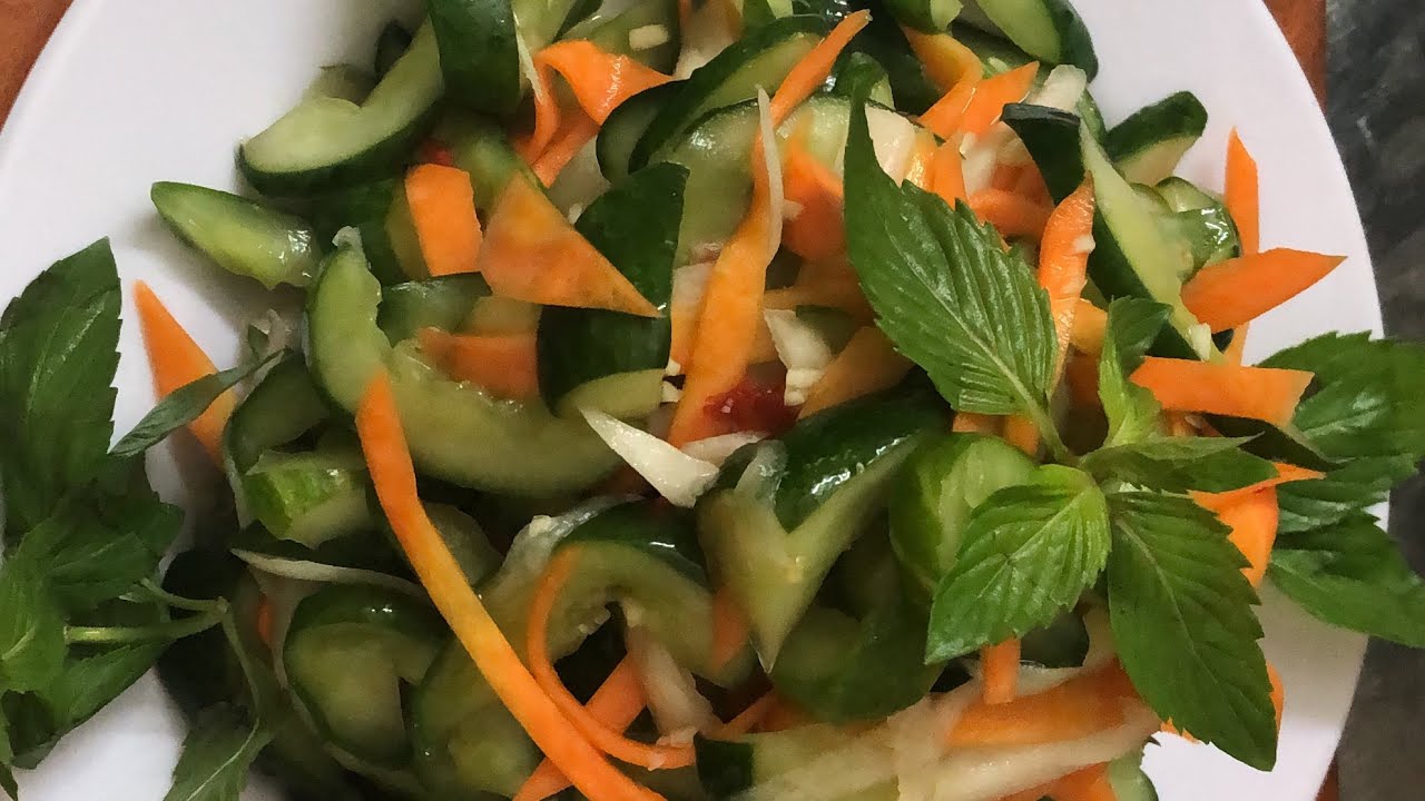 Hôm nay làm món dưa leo chua, ăn cùng món nào cũng ngon. Chưc các bạn thành công ❤️