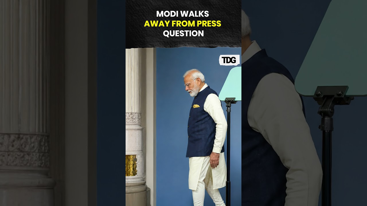 PM Modi Walks Away After Norway Journalist Questions Him on Free Press