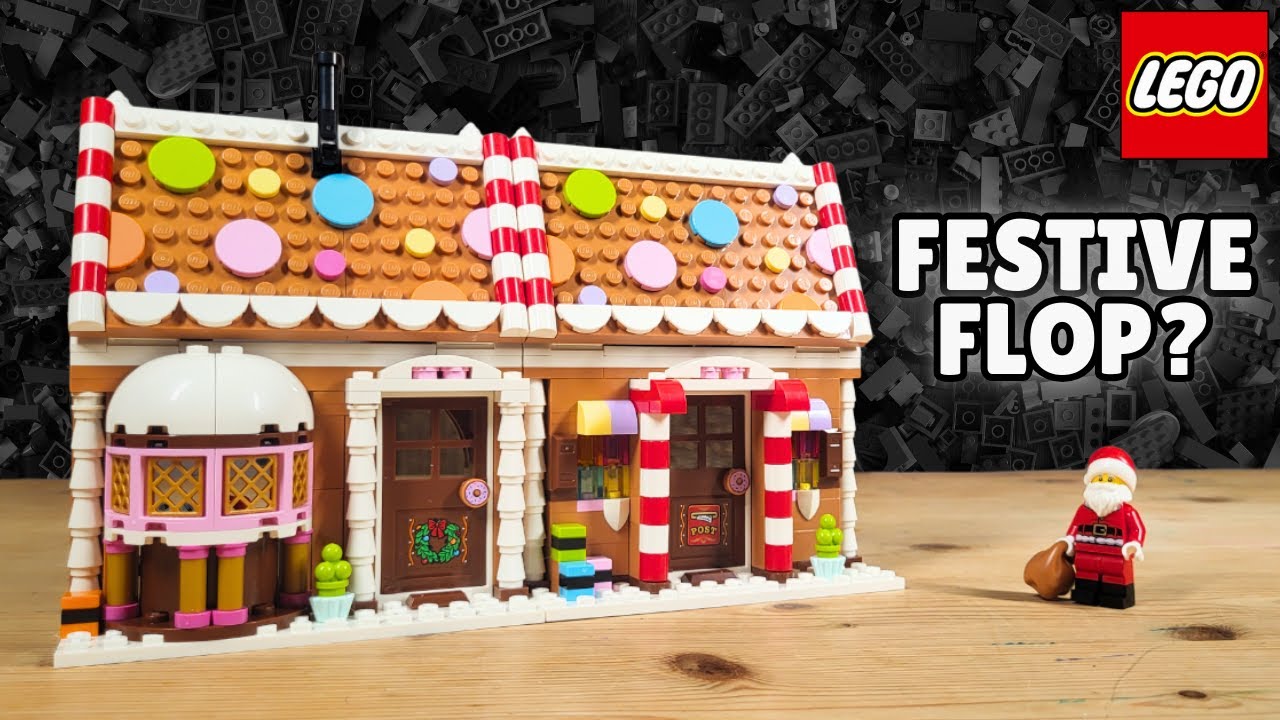 LEGO Christmas Festive Gingerbread House - 2025 REVIEW (Set 40809)