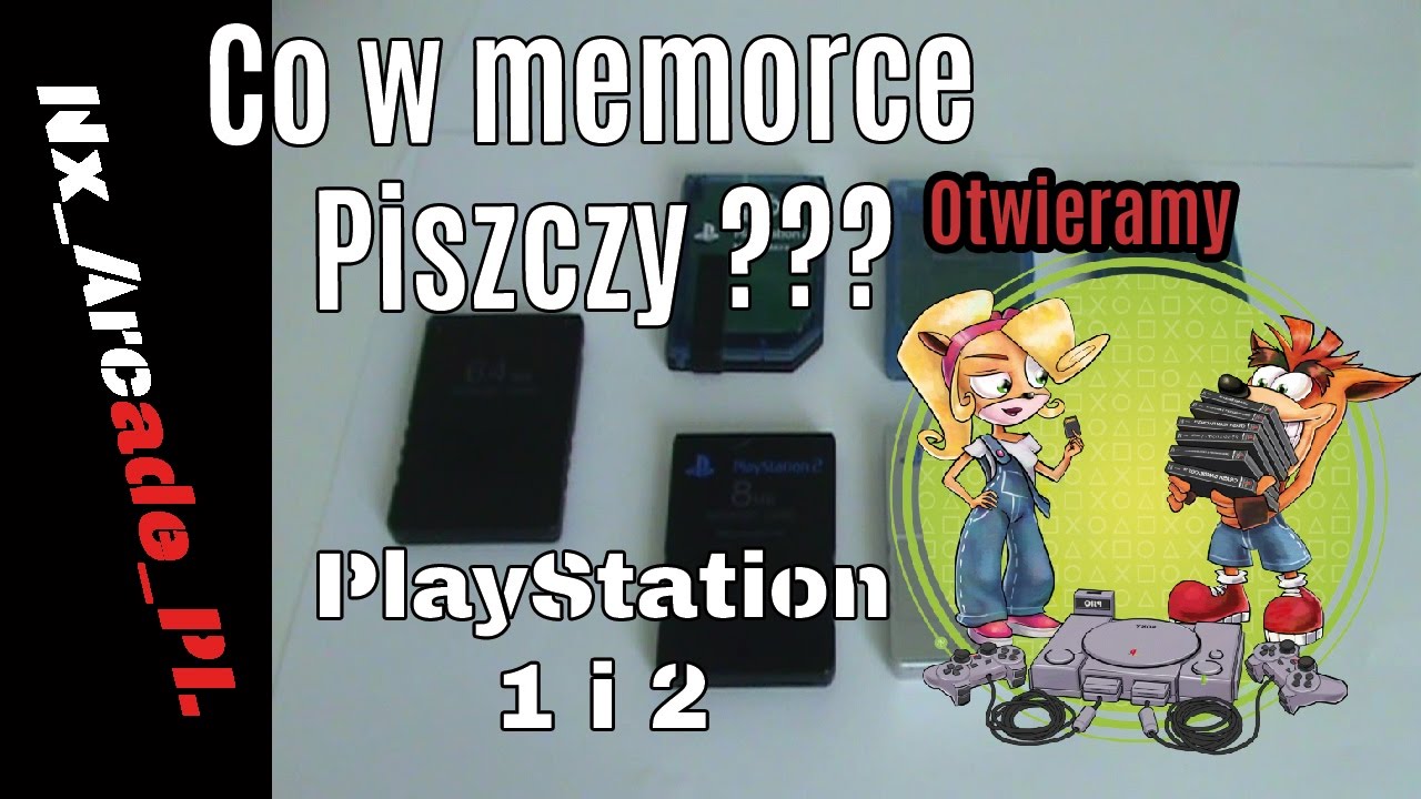 Otwieramy karte pamięci , memory card PSX PS2.