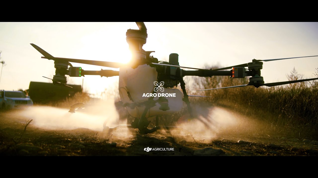 Реальные тесты агродрона DJI AGRAS Т100