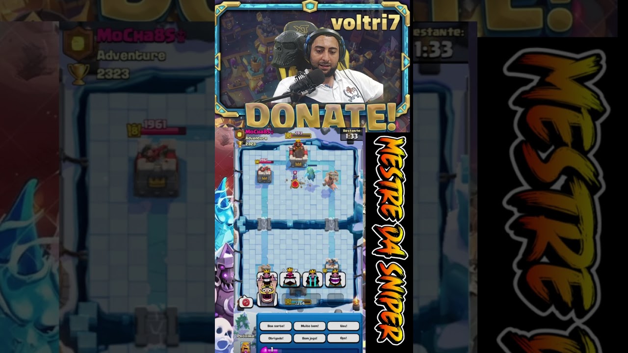 CLASH ROYALE DECK SOMBRIO #shorts