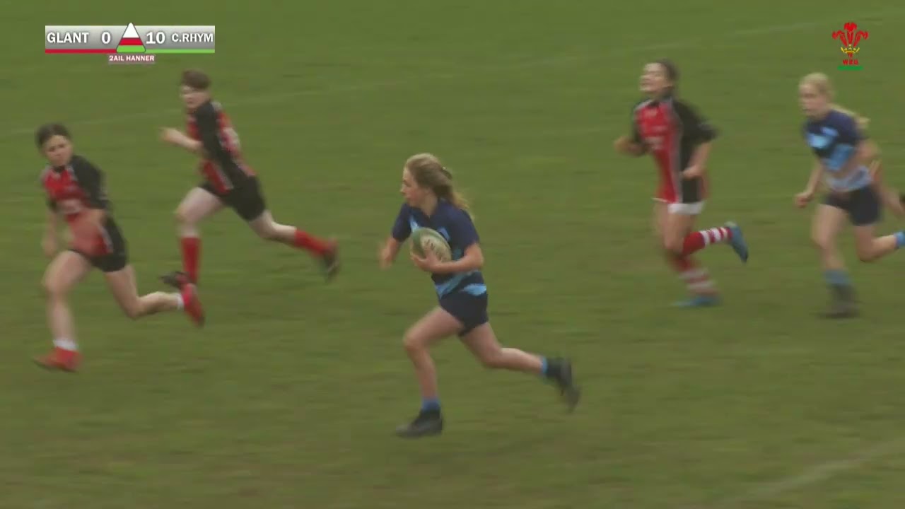 Rowndiau Terfynol Merched Bl. 7-8 2022: Ysgol Gyfun Gymraeg Glantaf v Ysgol Gyfun Cwm Rhymni