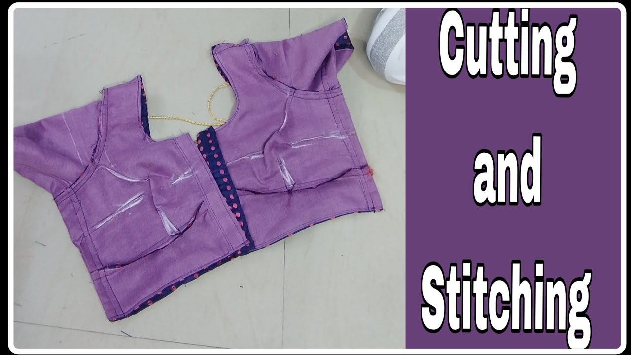 4 Tucks Blouse Cutting And Stitching 🥰 || 