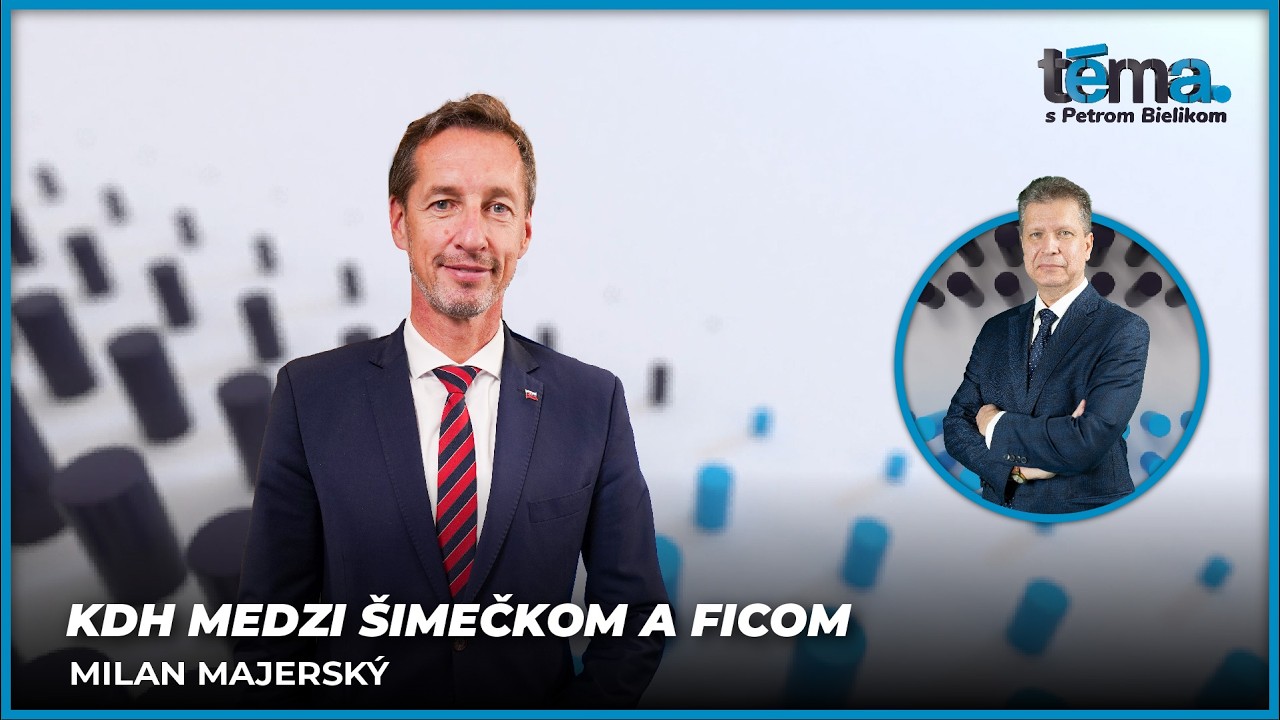 KDH medzi Šimečkom a Ficom | Milan Majerský (KDH), predseda strany