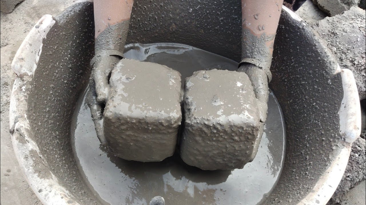 Best video award🏆 goes to @As_Asmr ... 😜 Most satisfying video white concrete sand cement crumbling