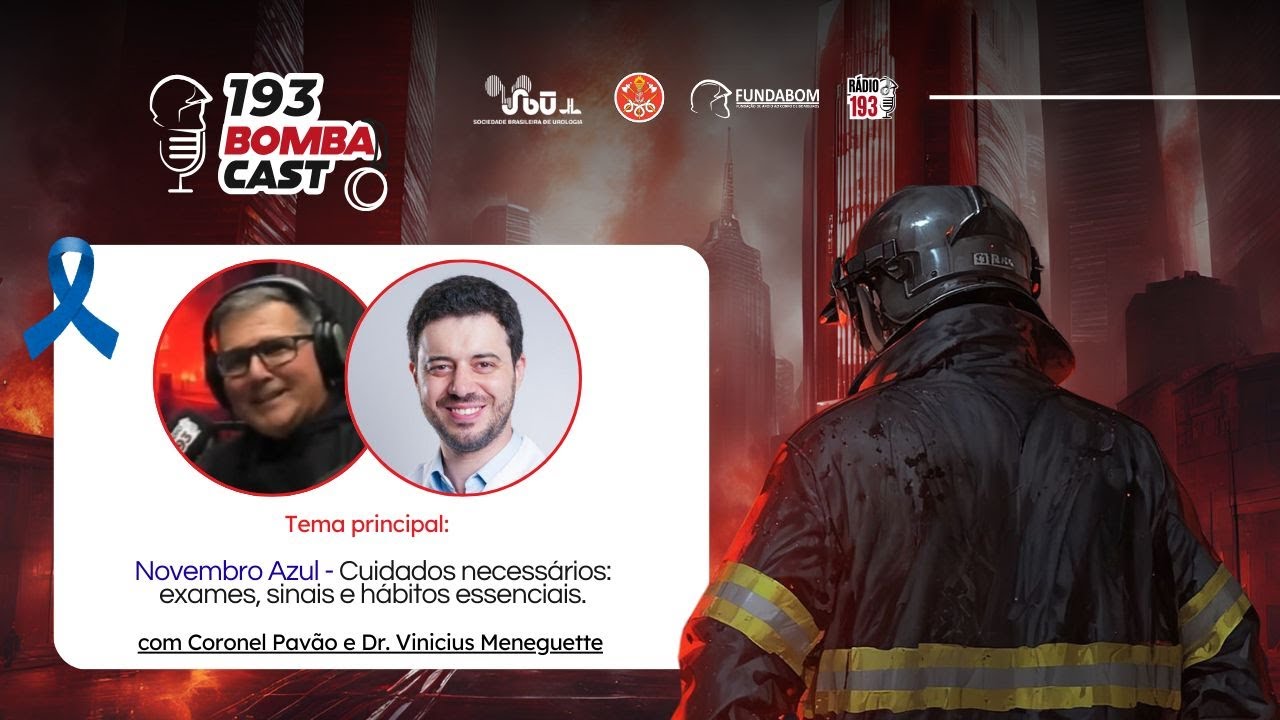 AO VIVO: Novembro Azul - Cuidados necessários para a saúde, com Dr. Vinicius Meneguette (#231)