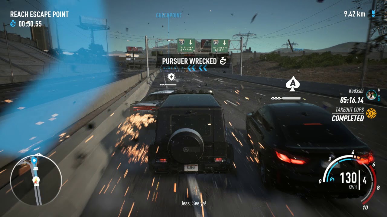 Need for Speed™ Payback Mercedes G63 AMG LVL 299 Cop Chase!