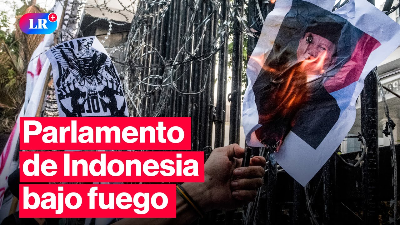 🚨PROTESTAS contra el CONGRESO de INDONESIA dejan 6 MU*RTOS y 23 desaparecidos | #LR