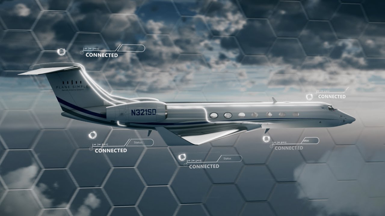 Satcom Direct Plane Simple Antenna Systems