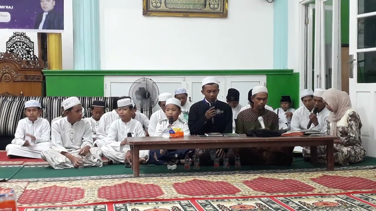 Sholaeatan bersama Majelis MAHABBATUL FITRAH di Masjid Al Kautsar kota Palangka Raya