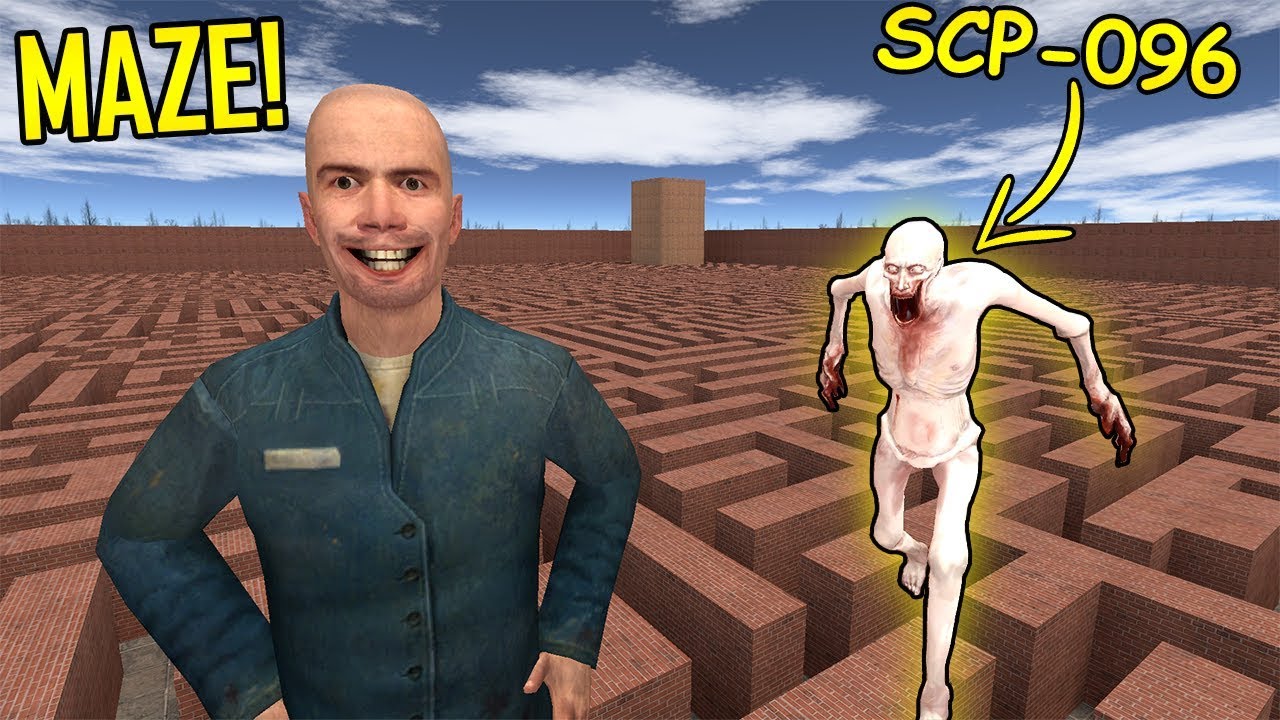 Никогда не ходите в лабиринт с SCP-096