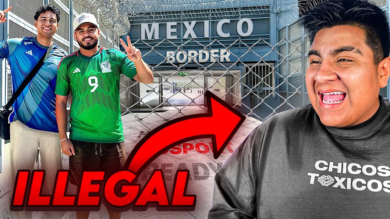 We Took An ILLEGAL To The BORDER🇲🇽(ALMOST DEPORTED)