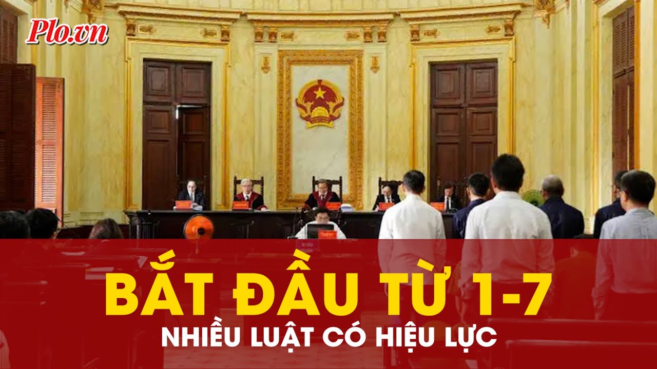 Điểm mới các Luật có hiệu lực từ 1-7-2025: Những điều người dân cần phải biết - PLO