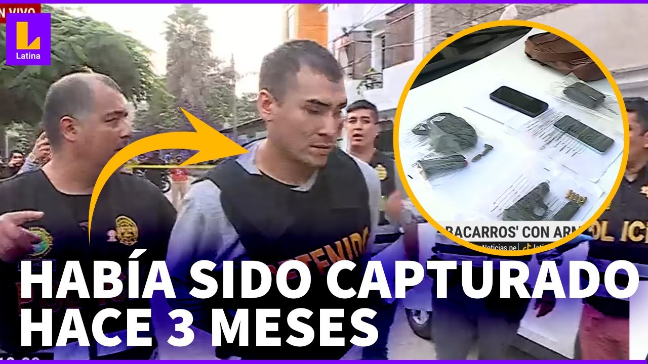 Comas: Capturan robacarros que tenían arma y granada