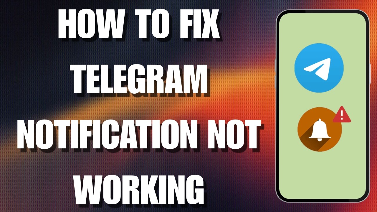 Fix Telegram Notifications Not Working Instantly! (2026 Ghost Update)