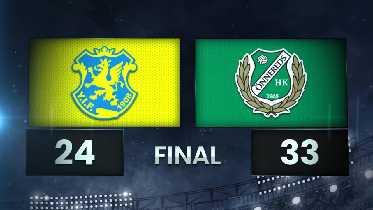 Ystads IF HF vs. Önnereds HK - Game Highlights - Semi Final G1 - Men's Playoffs