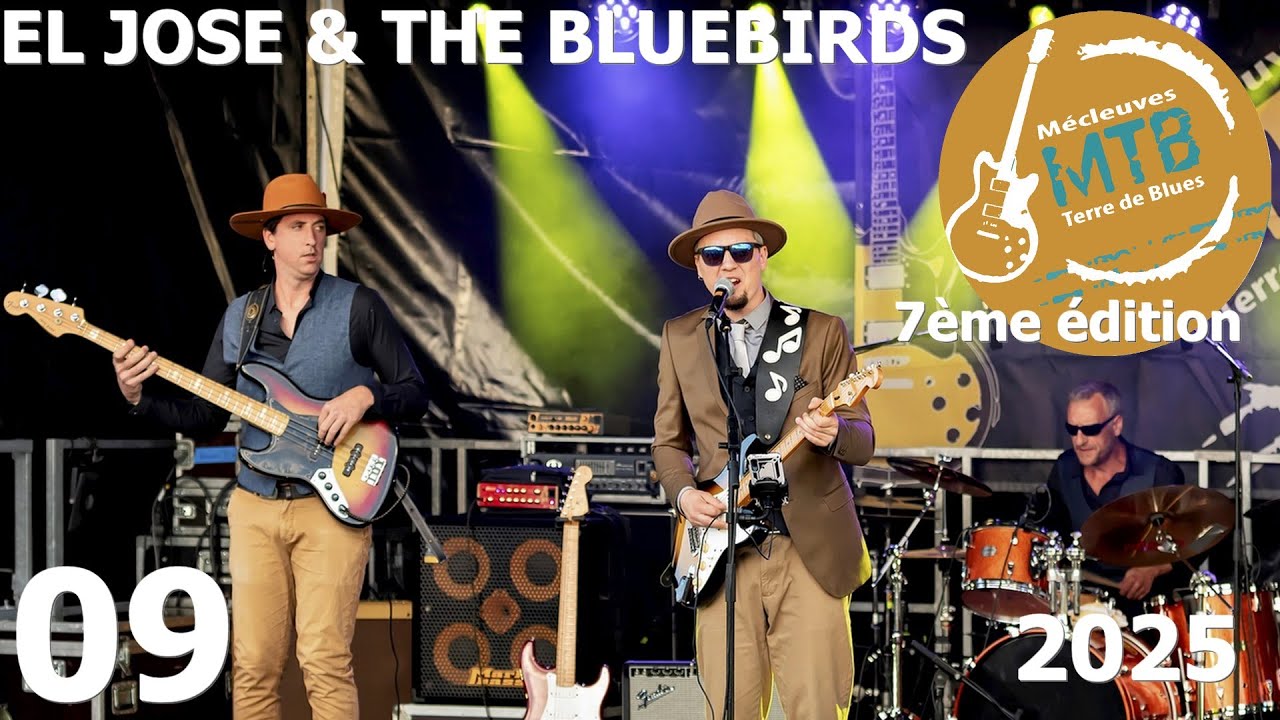 EL JOSE & THE BLUEBIRDS-Little By Little (Junior Wells) (Mécleuves Terre de Blues)