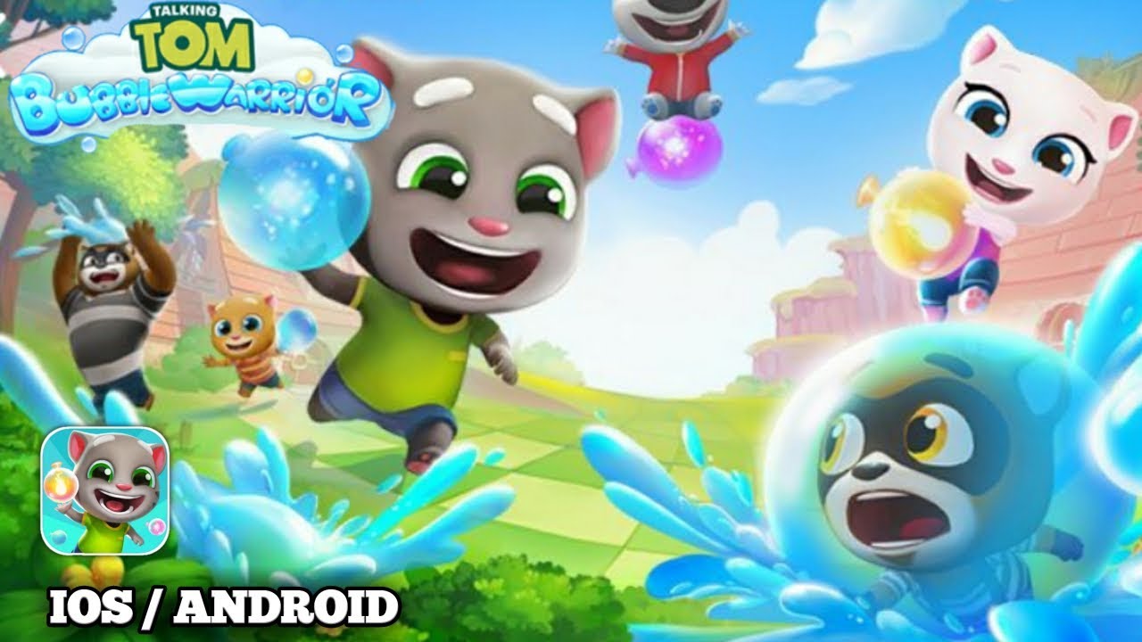 Talking Tom Bubble Warrior Gameplay [Android/IOS]