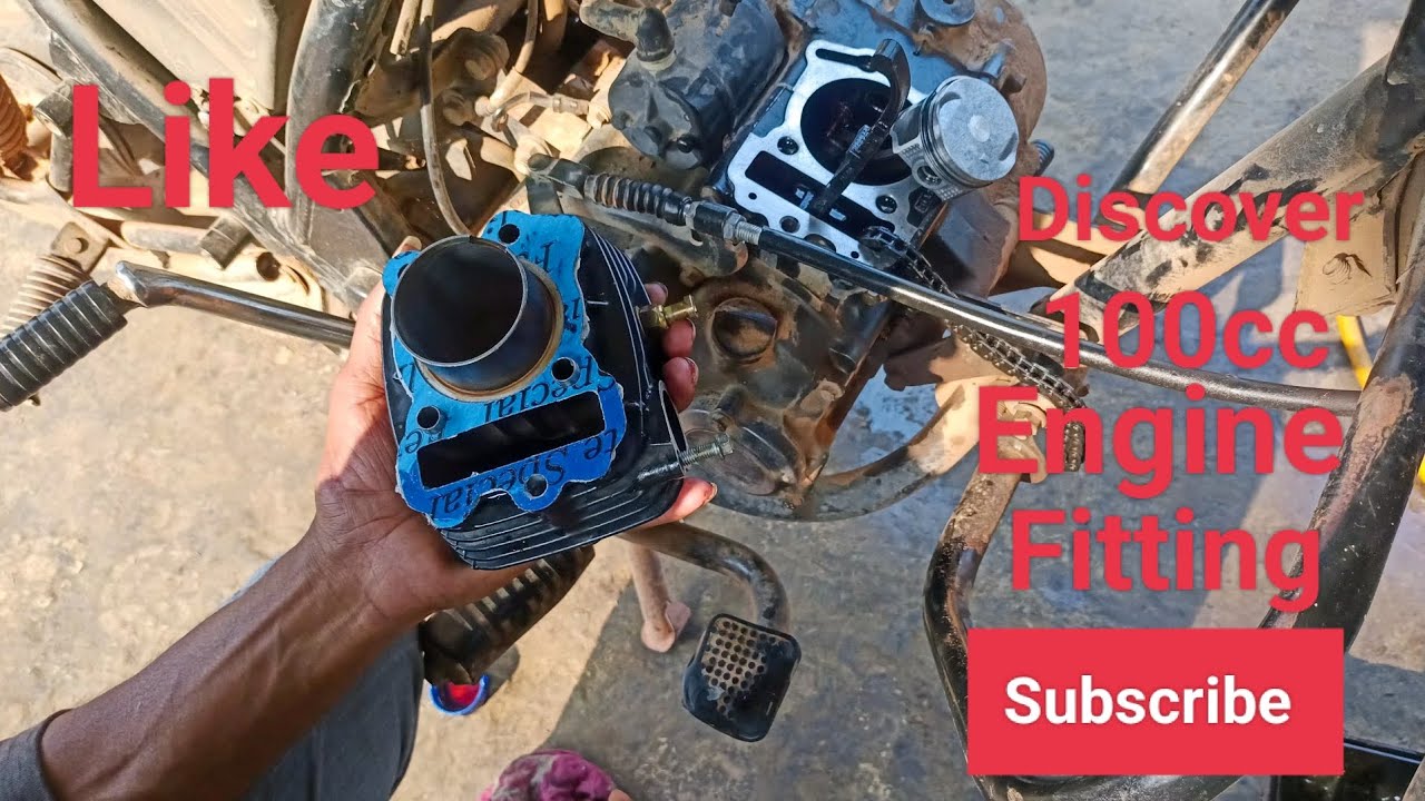Discover 100cc half Engine Fitting(please support 🙏)