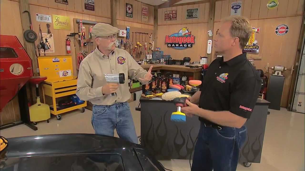 Rotary Buffers on My Classic Car - Dennis Gage & Mike Phillips