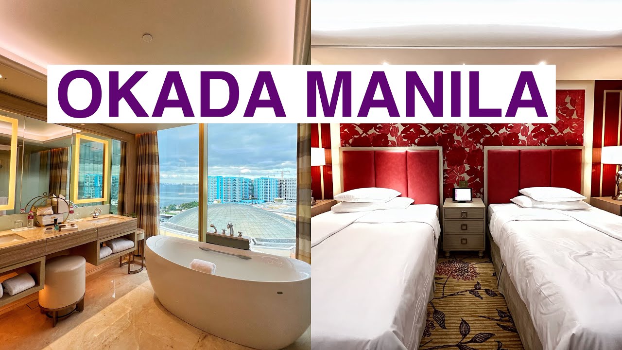 Okada Manila Tour 2023 l We stayed at a deluxe twin bed room