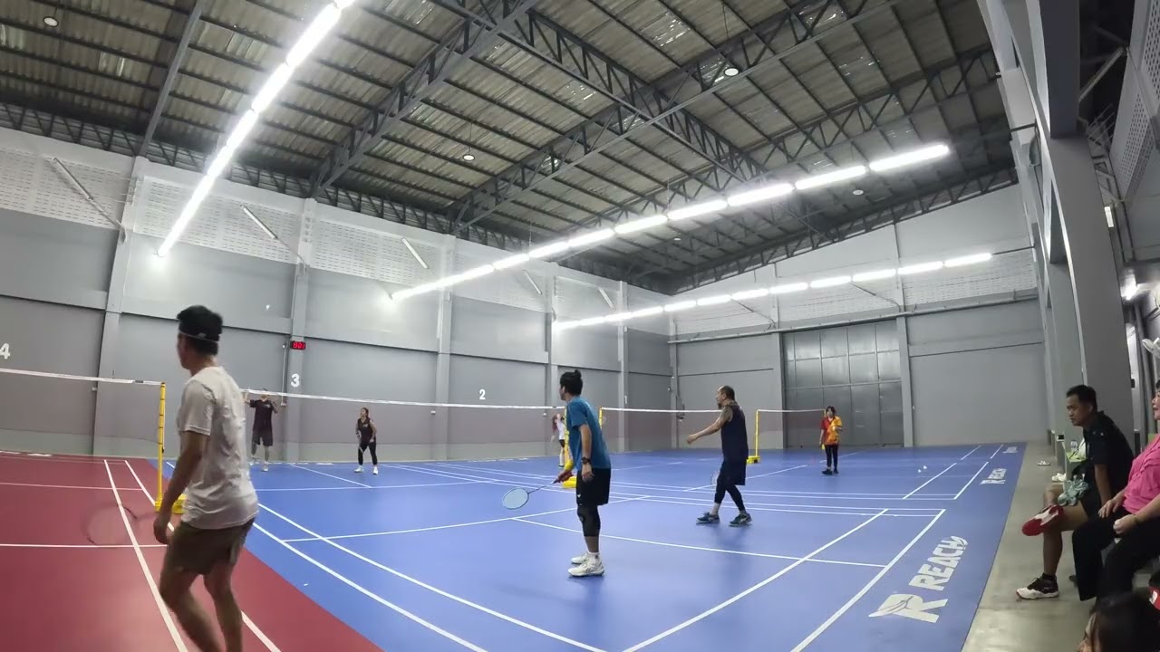 #SevenDaysBadminton [Drunker Badminton] Game1 Beer Kai VS Oh Kuk   4K