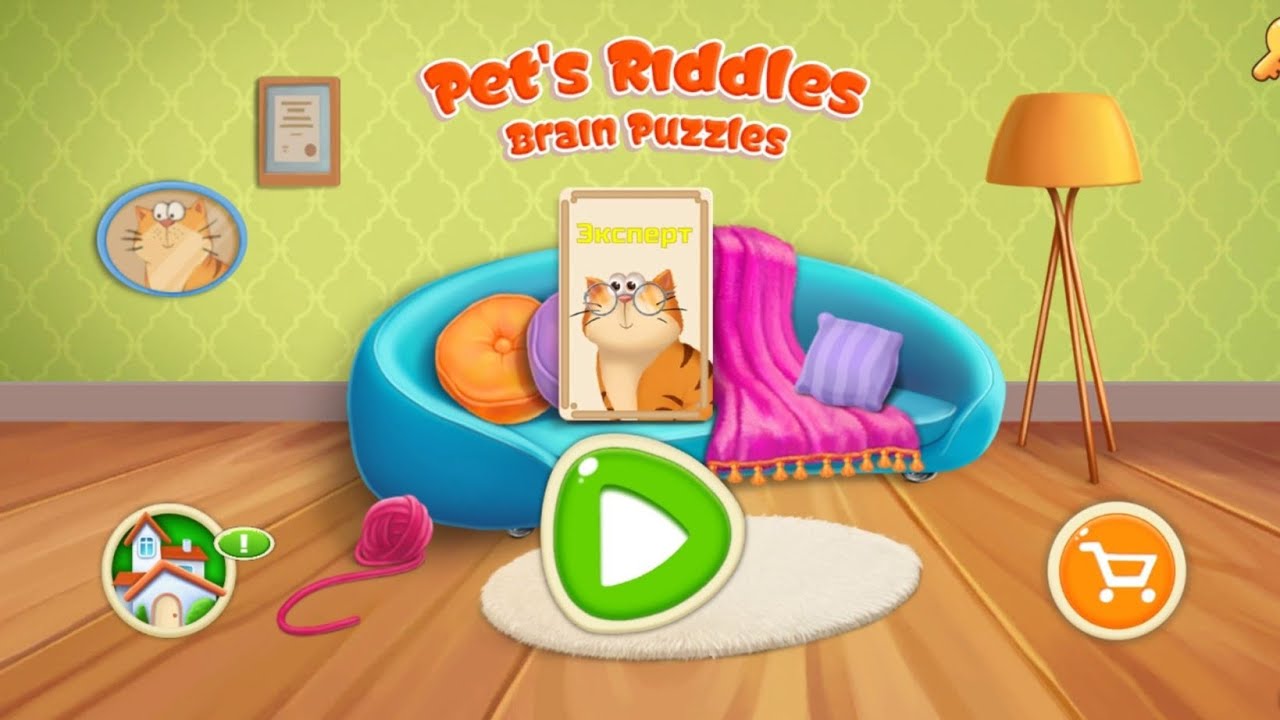 Pet's riddles Brain Teasers Level 41-50 Android Gameplay