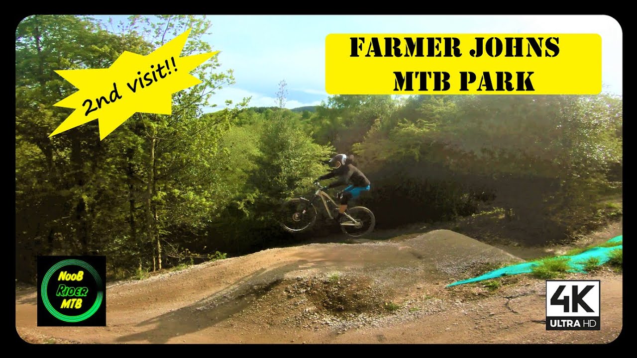 FARMER JOHNS MTB PARK - 2ND VISIT - NEW LINES!!! Ep51