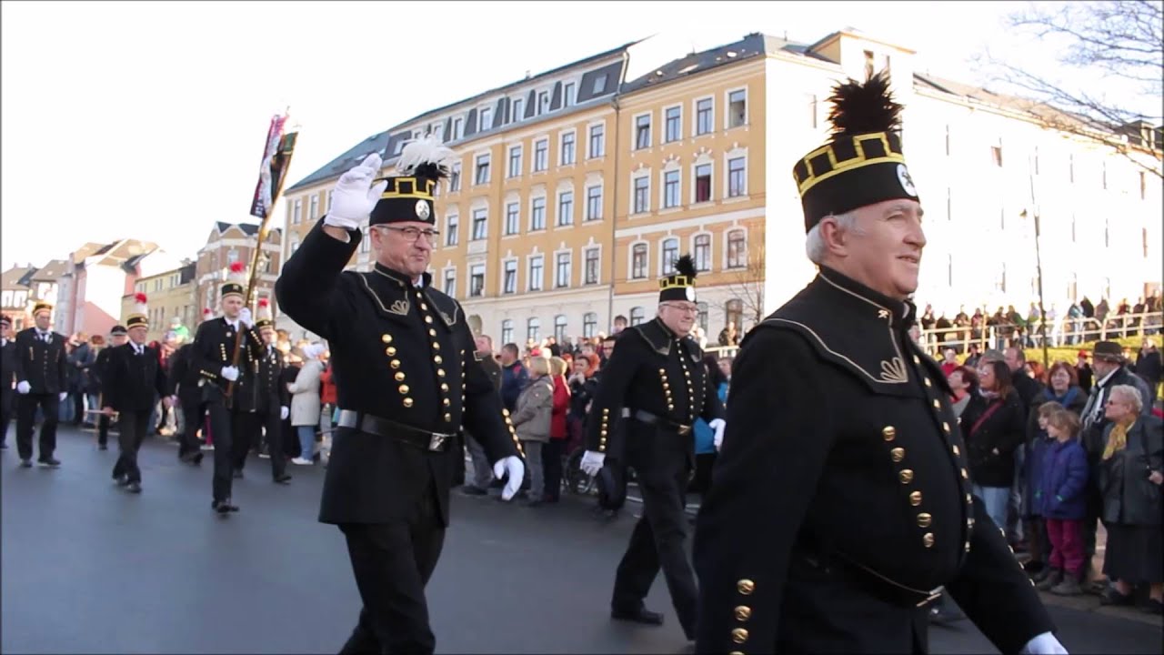 Große Bergparade 2015 in Annaberg-Buchholz.