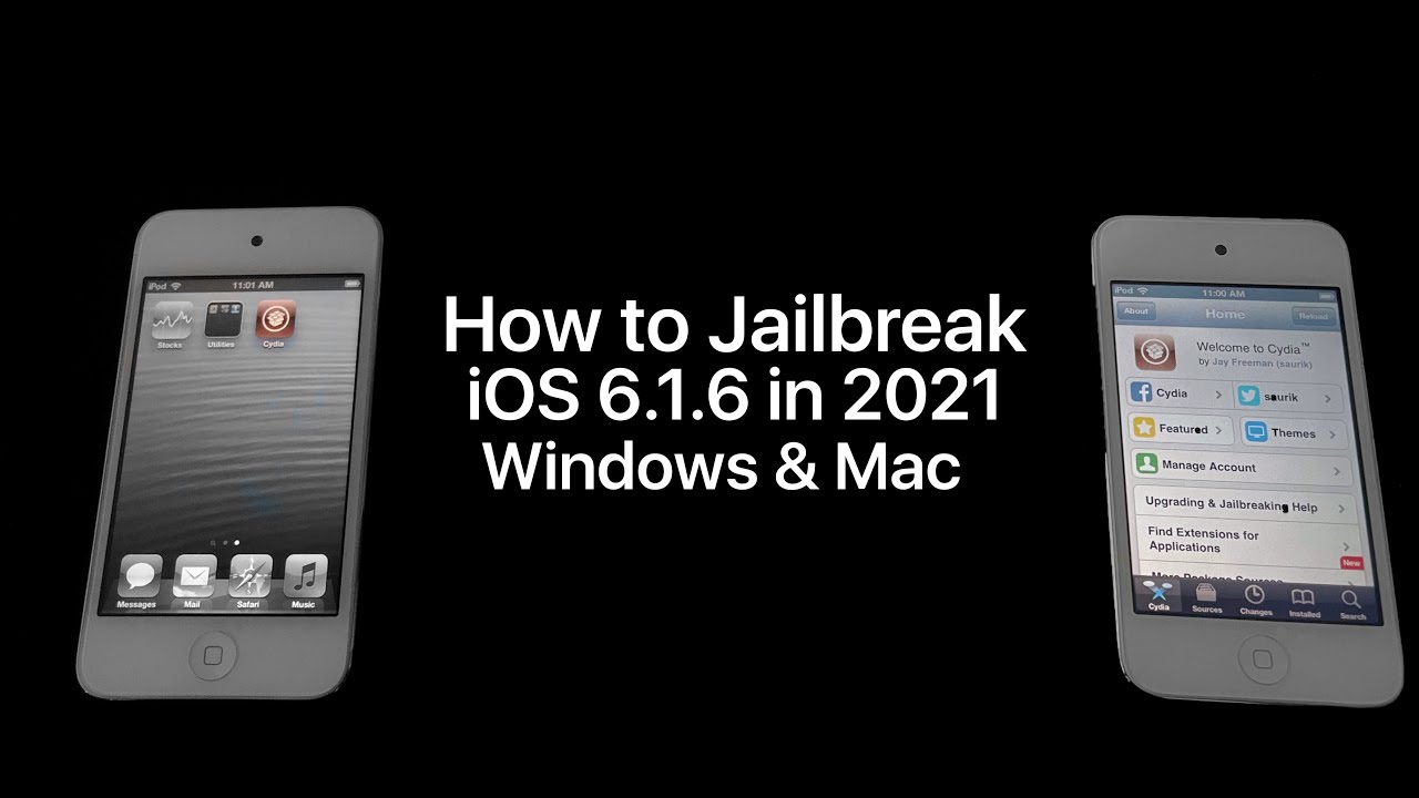 Как сделать джейлбрейк iOS 6.1.6 в 2023 году (Windows и Mac)