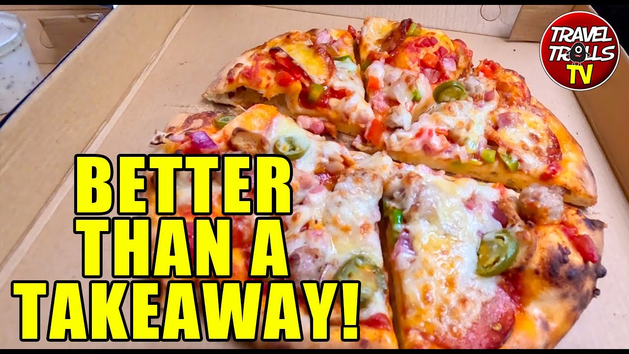 PIZZA OVEN Delivery Gone Wrong:The BEST Pizza We've EVER Had!