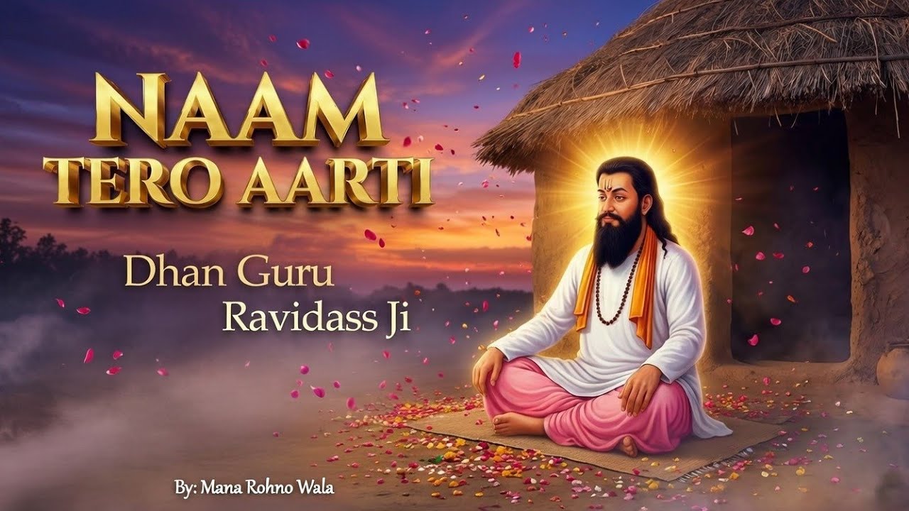 Dhan Shiri Guru Ravidass Ji - Naam Tero Aarti | Presented by Mana Rohno Wala | Spiritual Journey2026