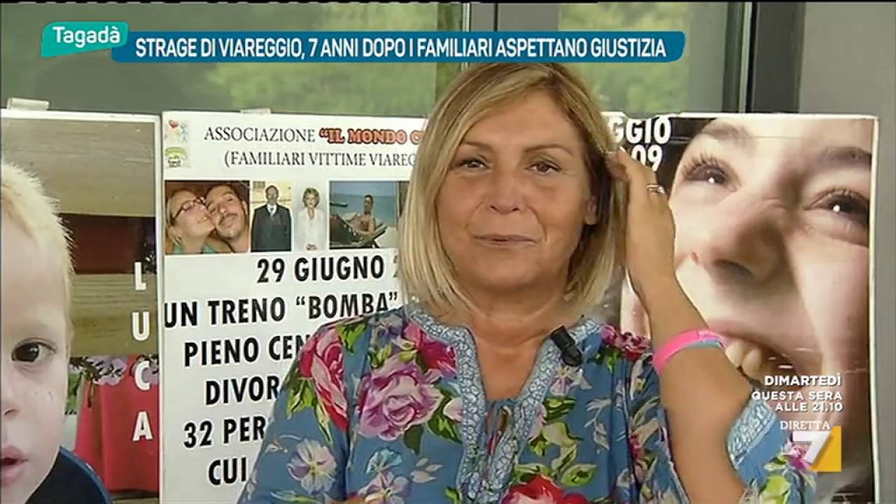 Tagadà - Strage di Viareggio, 7 anni dopo i familiari aspettano giustizia (Puntata 20/09/2016)