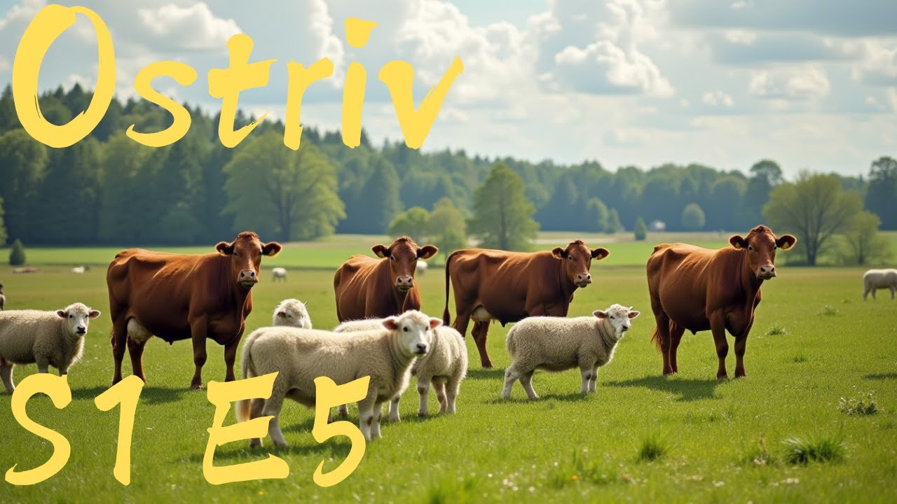 Ostriv S1 E5 - More Fields & Animals, Making Bricks