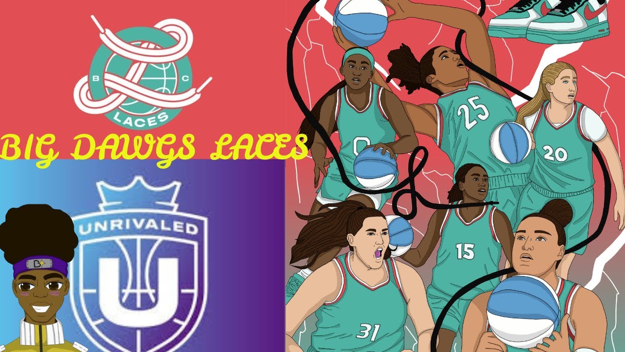 Laces BC Poster Art | Unrivaled Basketball Series