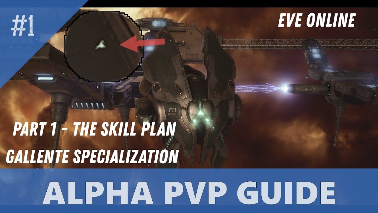 Eve Online - How to MAXIMIZE your alpha skill plan for solo PVP - Gallente Edition - Part 1
