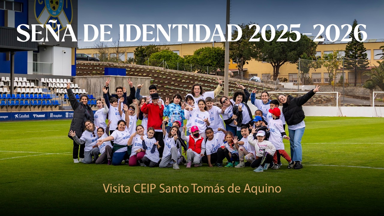 FundaciónCDT | El CEIP Santo Tomás de Aquino participa en ‘CD Tenerife: Seña de identidad’