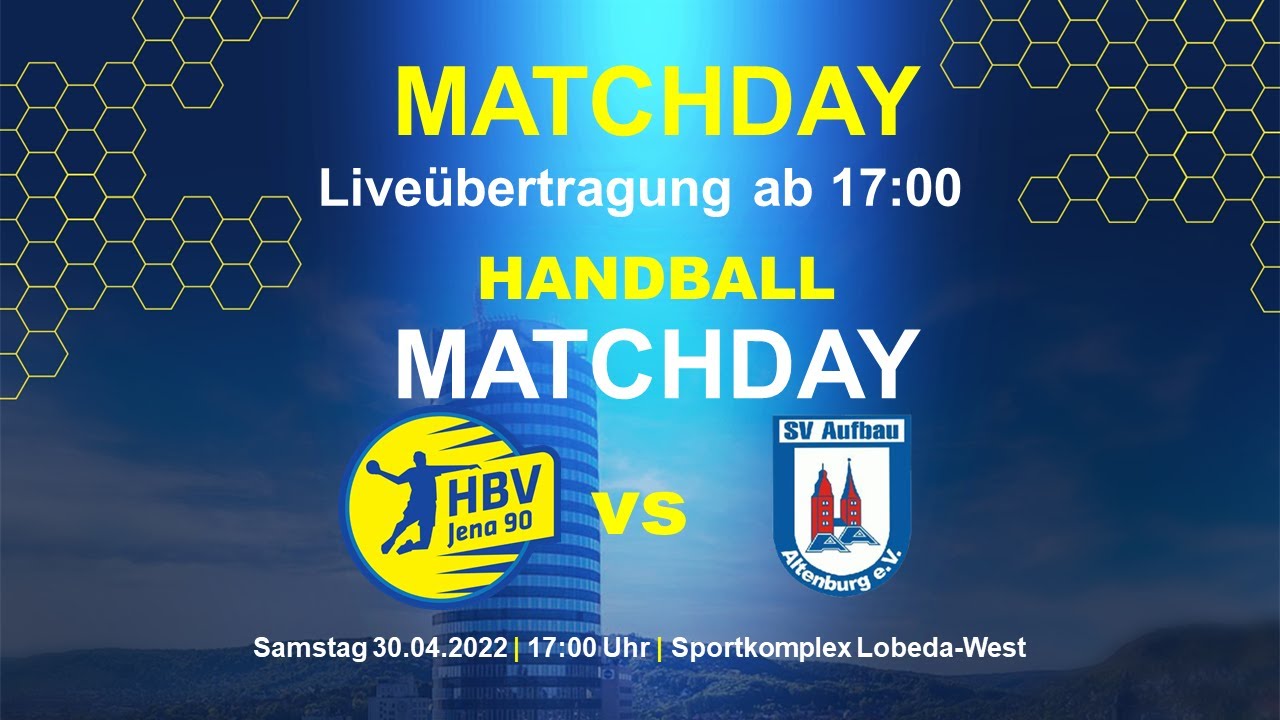 HBV Jena 90 vs SV Aufbau Altenburg (1. Frauen, MDOL)