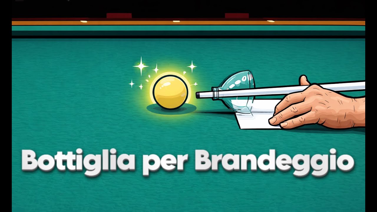 026 - Bottiglia per Brandeggio. #billiards