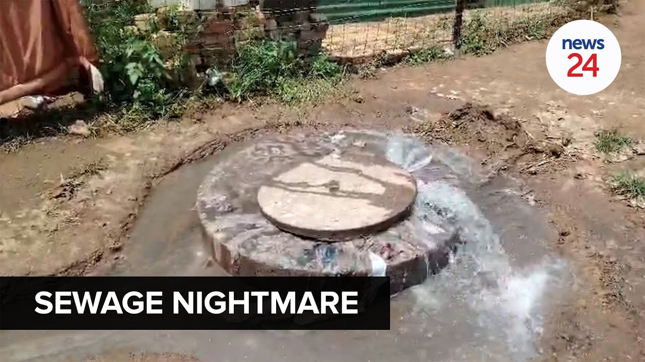 WATCH | Sewage nightmare unfolds near Emfuleni mayor’s home