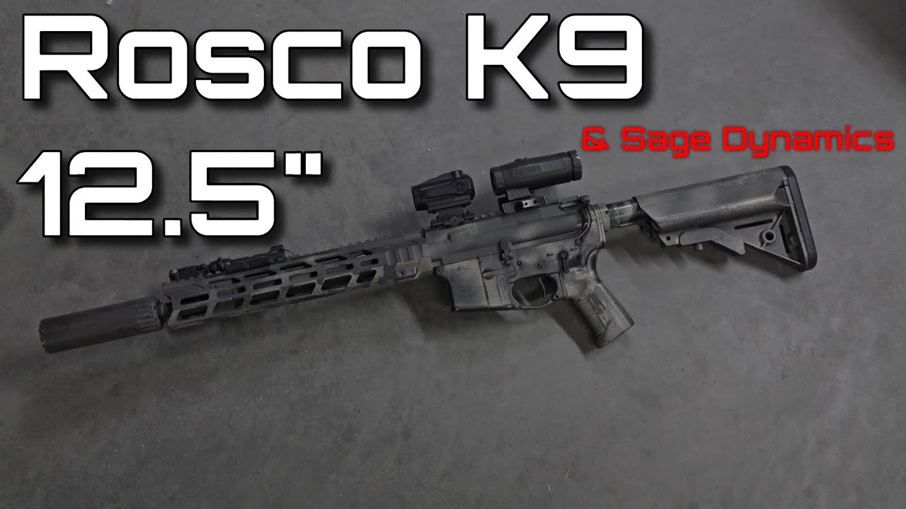 Маркетинговая бакалавриат — Rosco & Sage Dynamics K9 12,5-дюймовый ствол